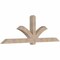 Ekena Millwork Redmond Smooth Timber Gable Bracket, Douglas Fir, 108"W x 36"H x 5 1/2"D x 5 1/2"F, 8/12 Pitch GBW108X36X0606RED00SDF - alternate 3
